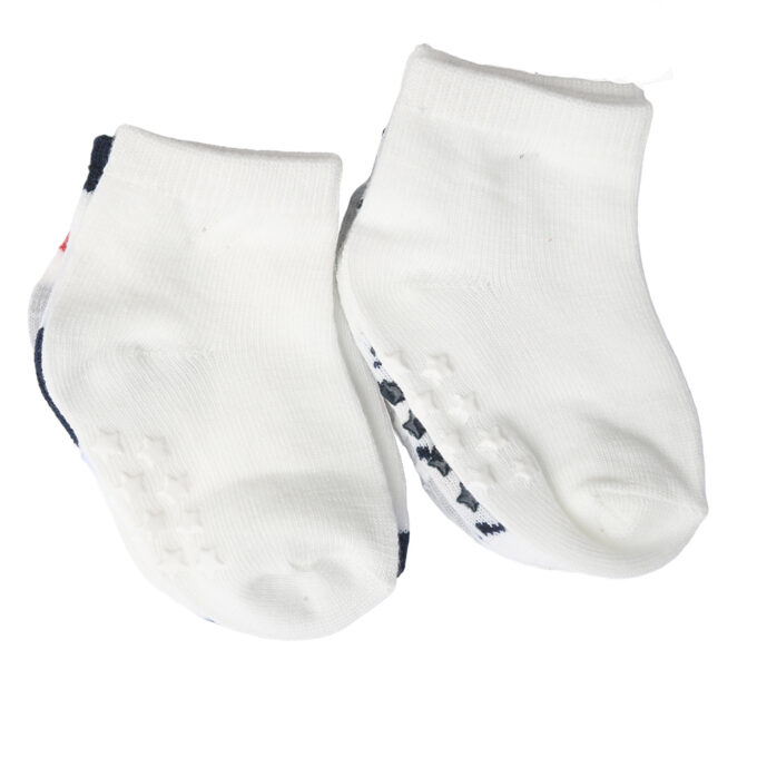 Chaussette cinq pièces gris